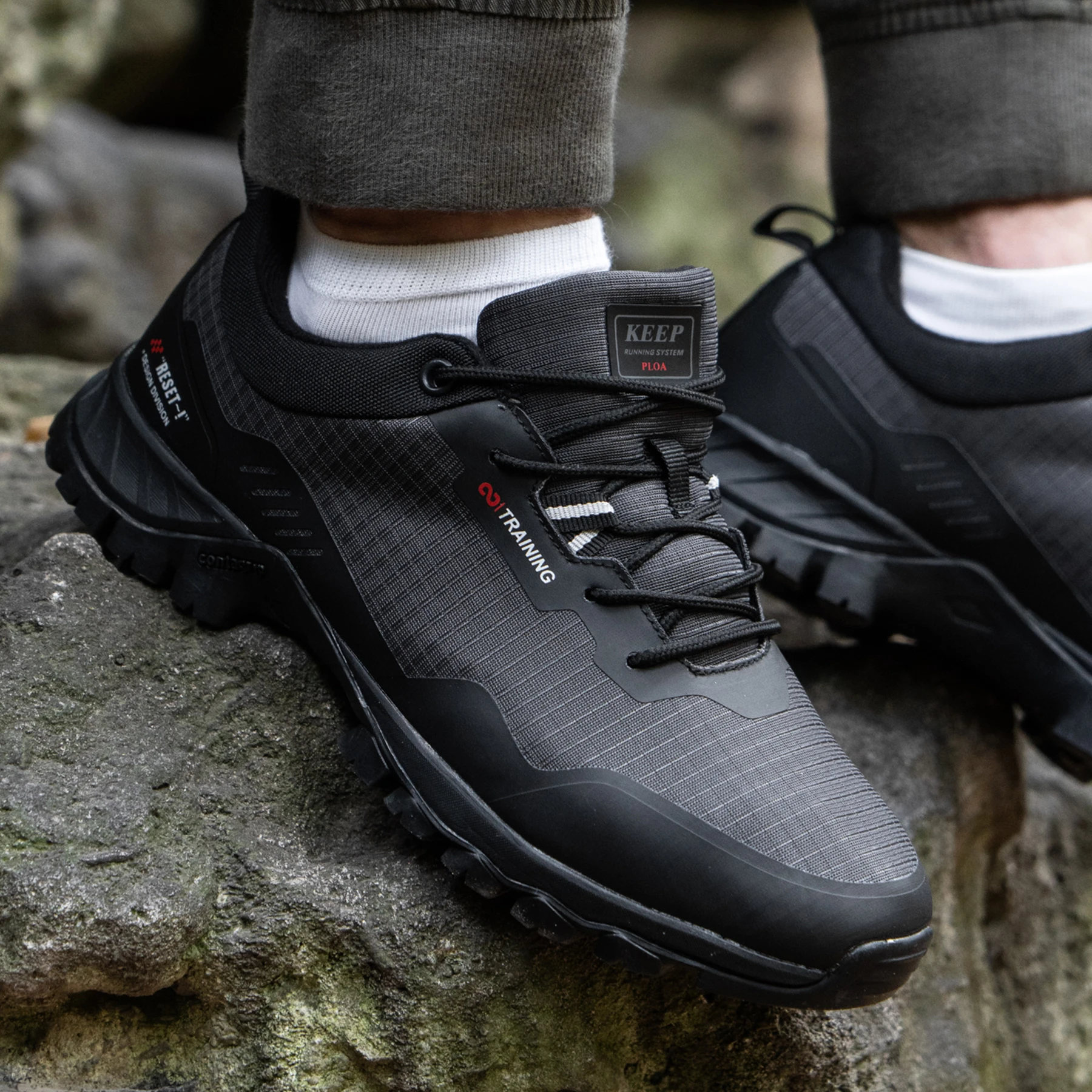 Baasploa Men Hiking Shoes New  - Climbing Shoe Beginner 评论和价格