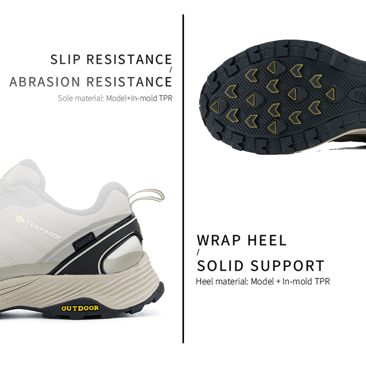Baasploa Men Hiking Shoes Bran - Climbing Shoe Beginner 评论和价格
