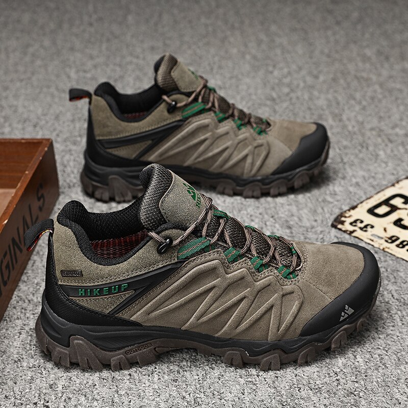 HIKEUP High Quality Leather Hi - Climbing Shoe Beginner 评论和价格